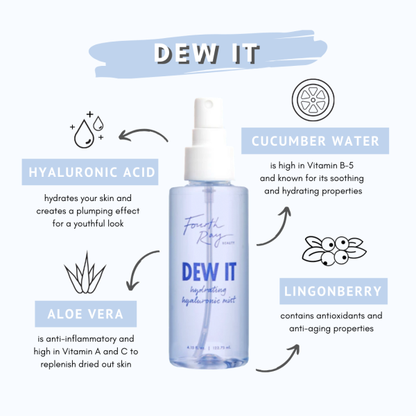 Dew It Hydrating Face Mist - Image 4